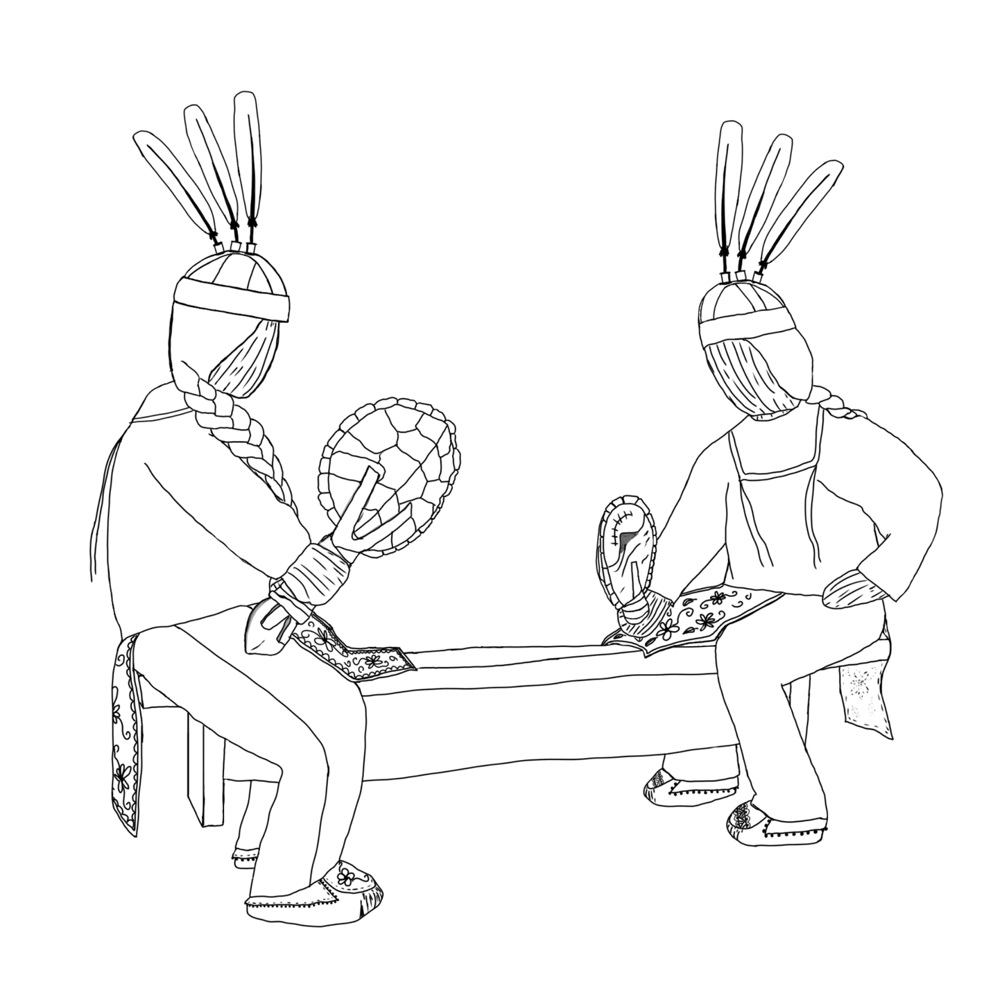 "Ohstowa'kó:wa" Sticker