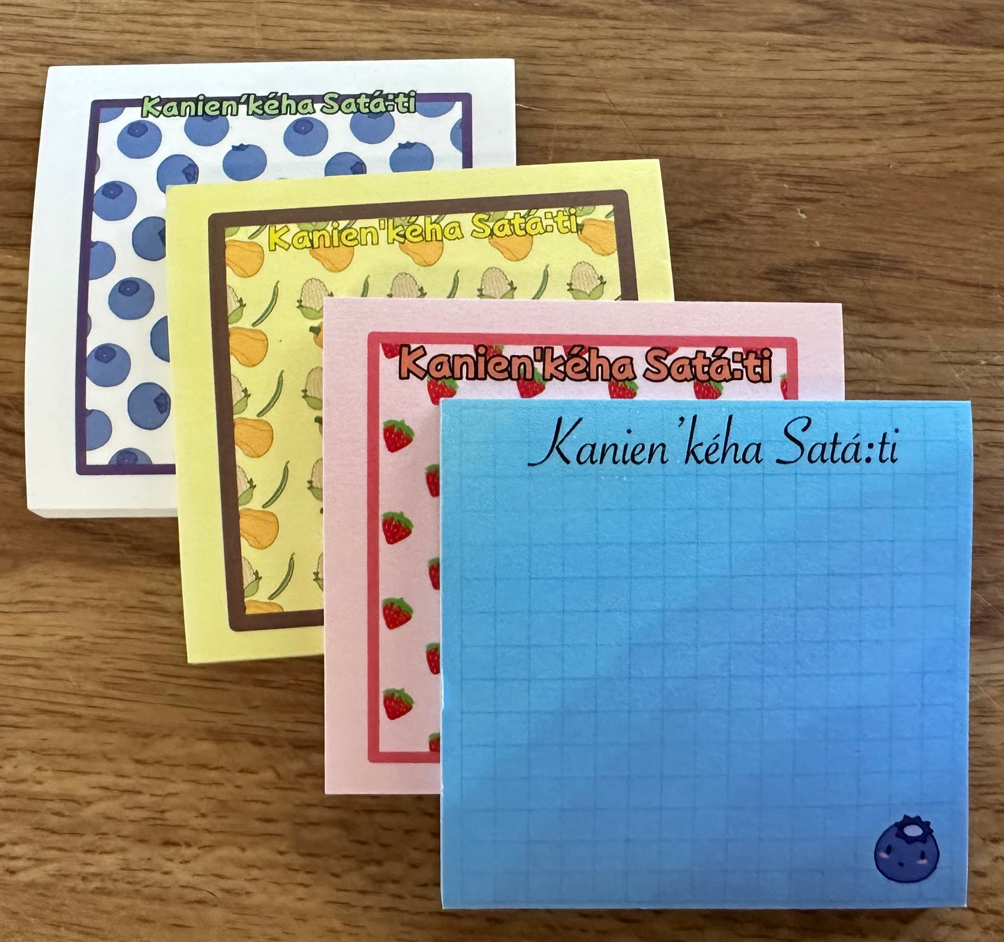 "Kanien'kéha Satá:ti" Sticky Notes