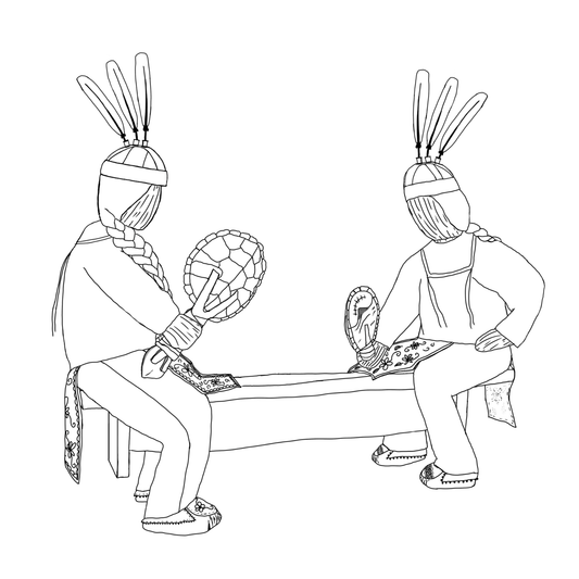 "Ohstowa'kó:wa" Sticker